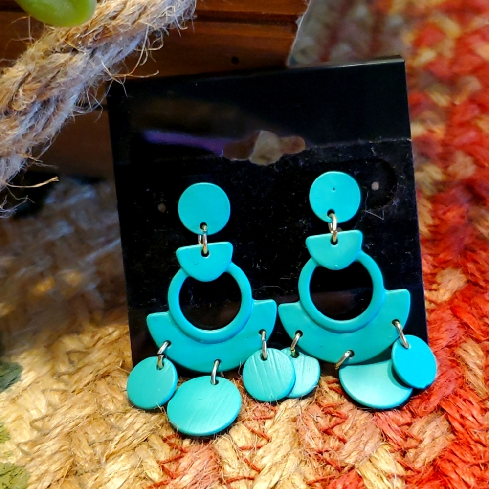 Metal Dangle Earrings